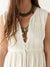 MAISON HOTEL Baumwollkleid "AMANDINE" pearl