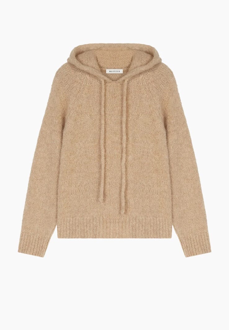 MASSCOB Woolmix Sweater "POLINA" camel