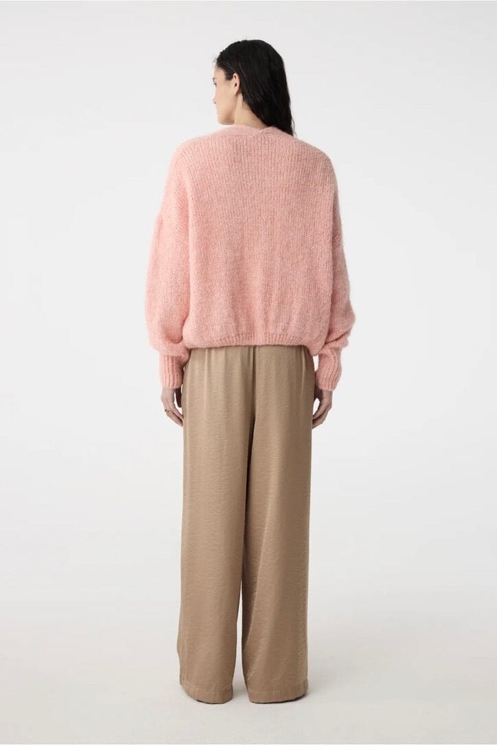 KNIT TED cuddly cardigan "BECKY" cream