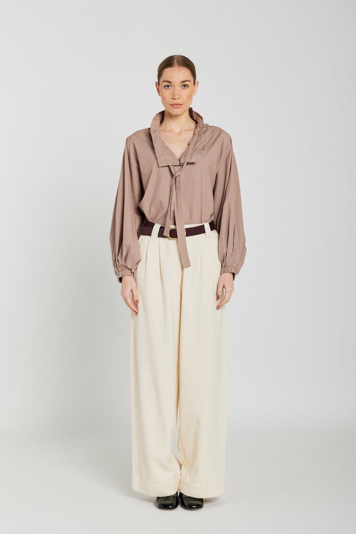 V.DE.VINSTER Baumwollbluse "CLARA" dusty rose