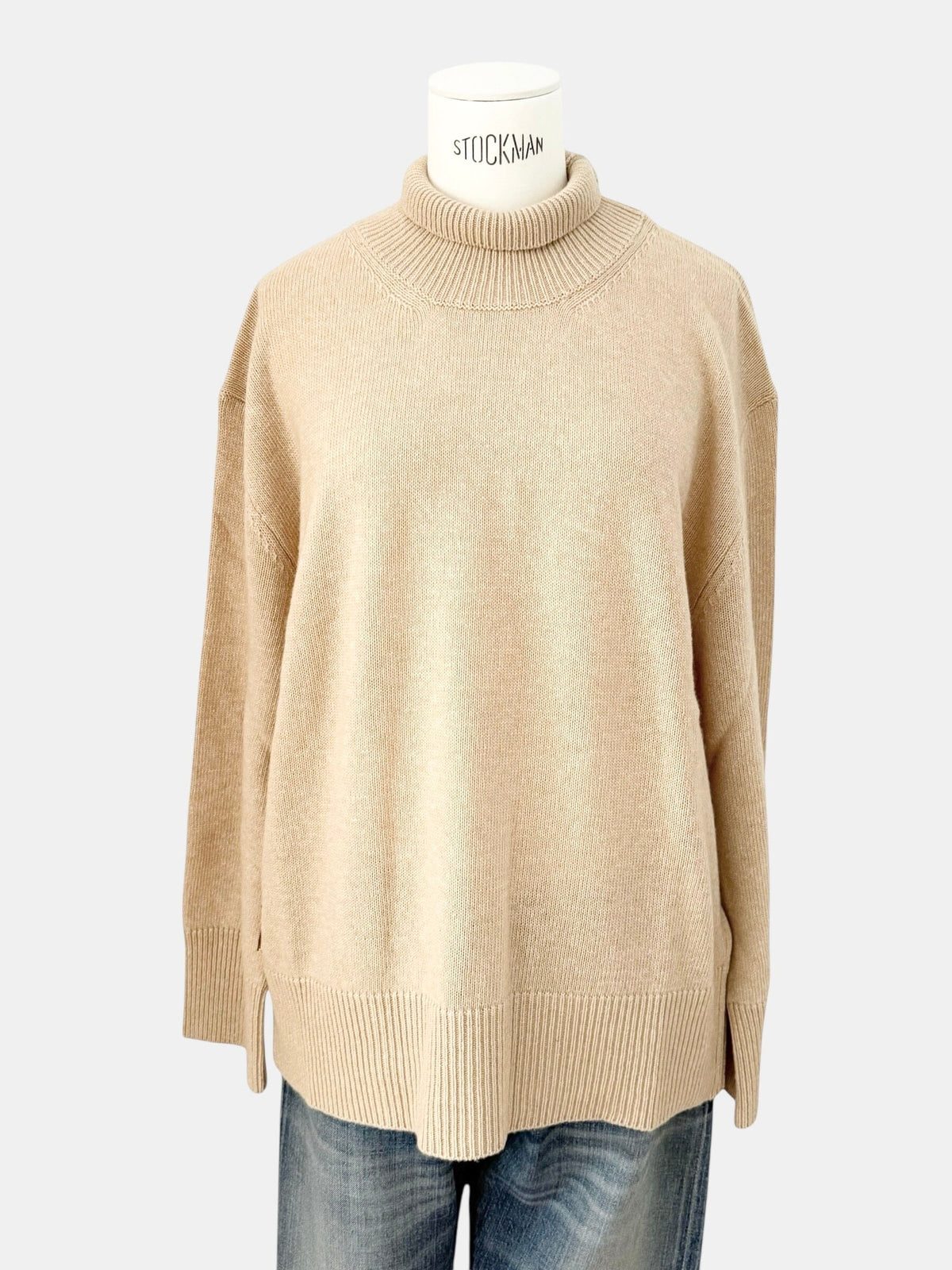 MOMONI Stricksweater "QUINCE" light camel
