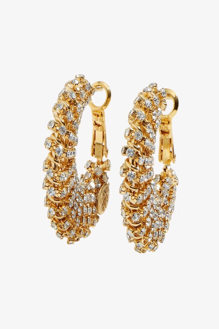 GAS BIJOUX Creolen "IZZIA" Strass large