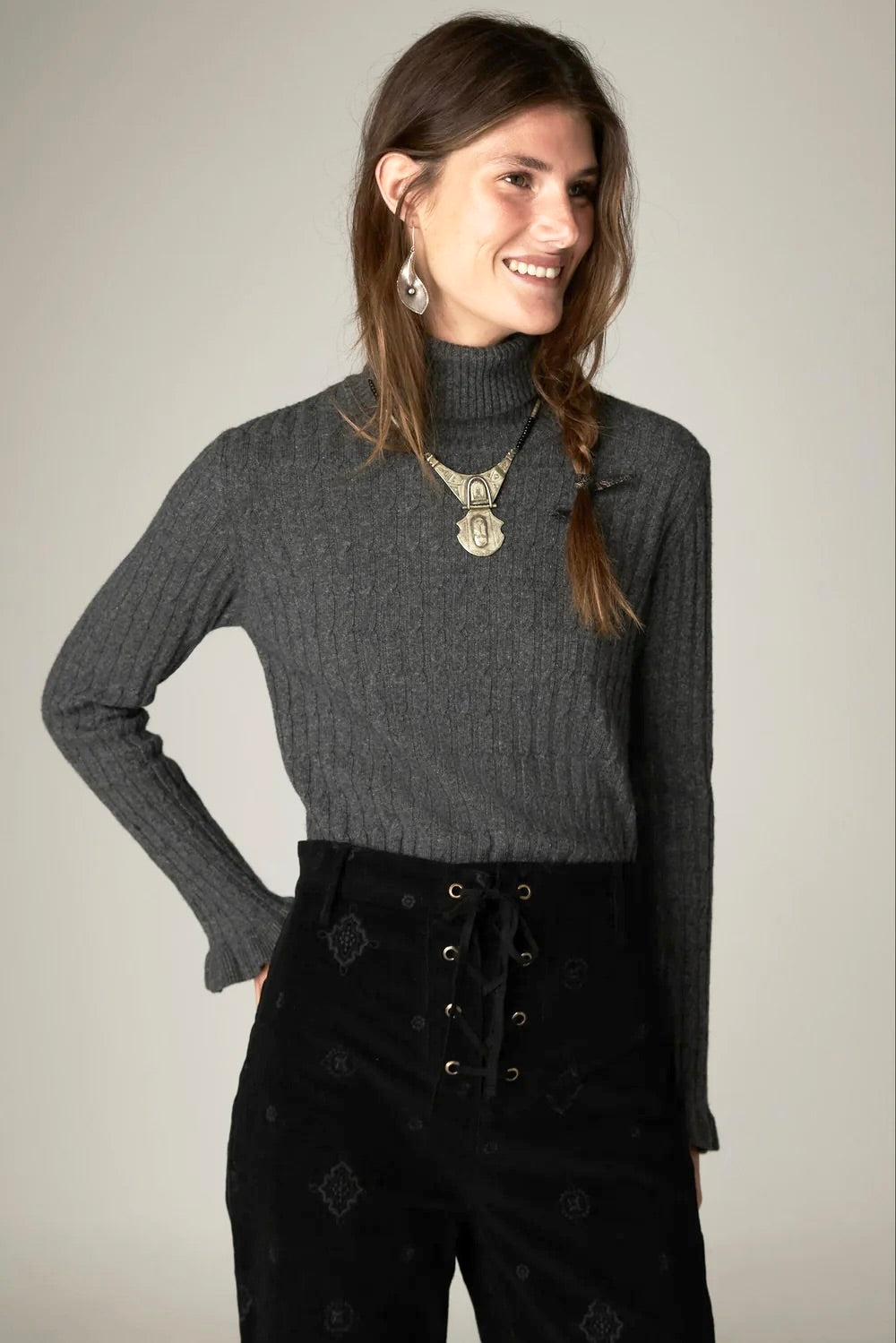 MAISON HOTEL cotton blouse "KERRY" off-white