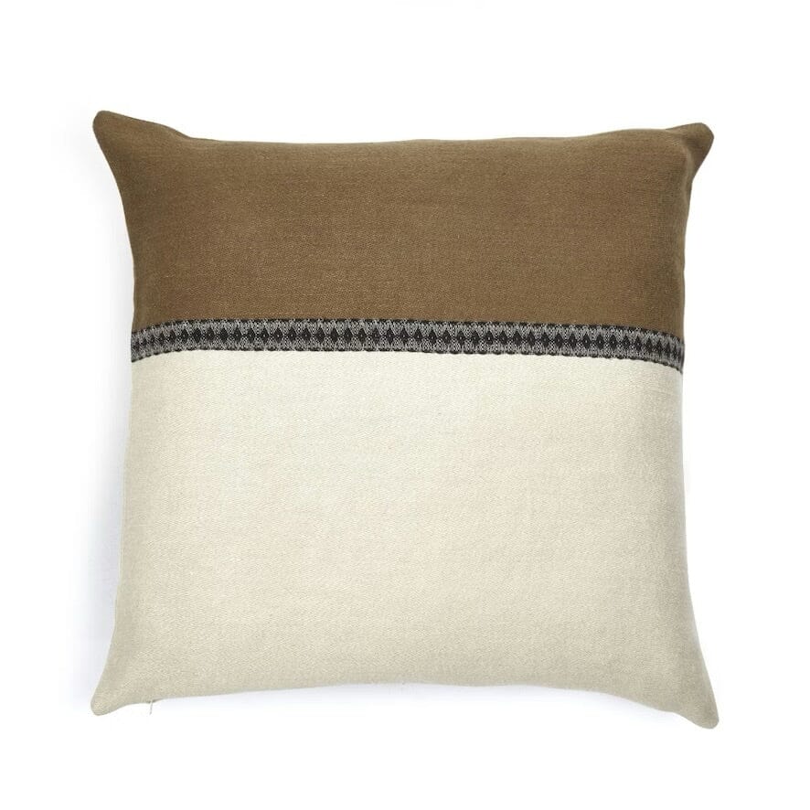 LIBECO Linen pillow "PATAGONIA" natural 63x63