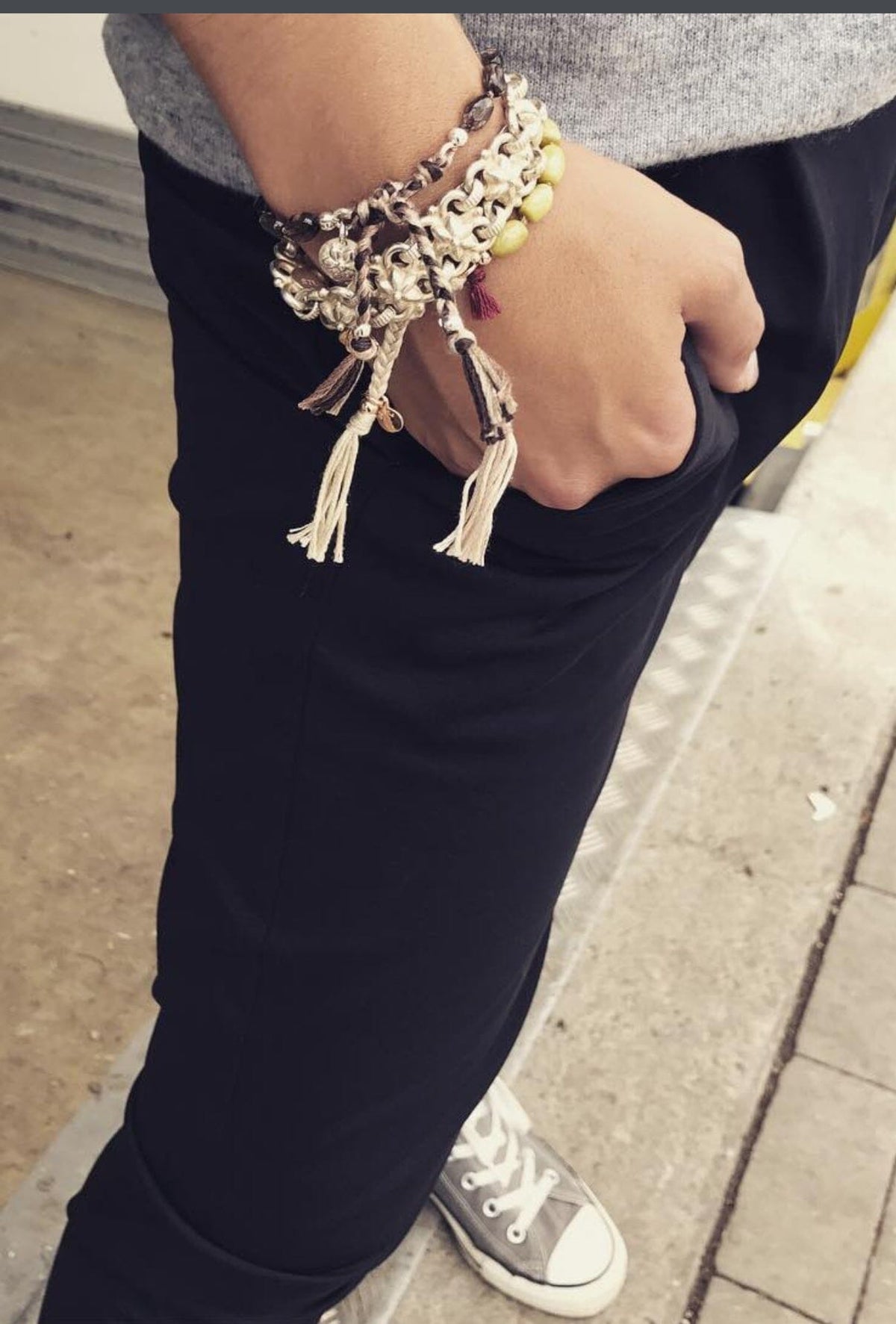 REJANE ROSENBERGER DESIGN Silberarmband "Lotus"