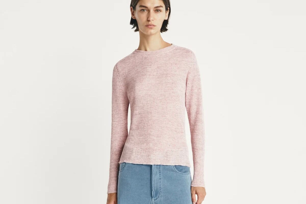 MASSCOB Ripp-TShirt "Rosenborg" aloe