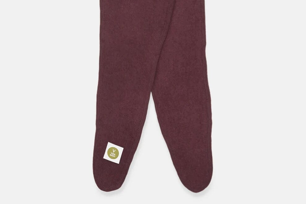 VON GOAT Cashmere Windboard mauve wine