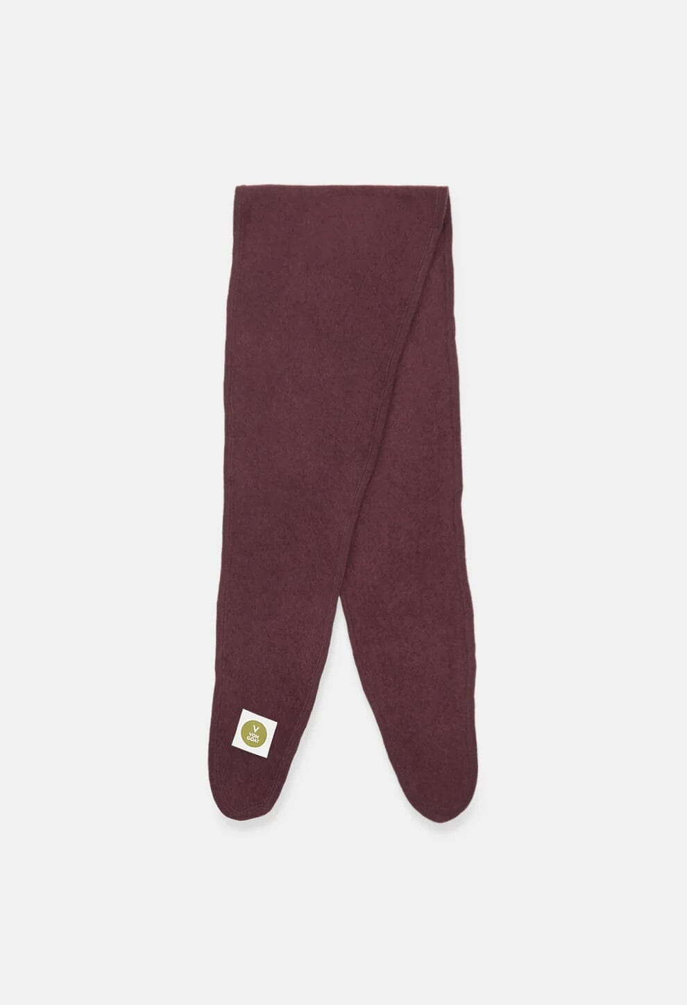 VON GOAT Cashmere Windboard mauve wine