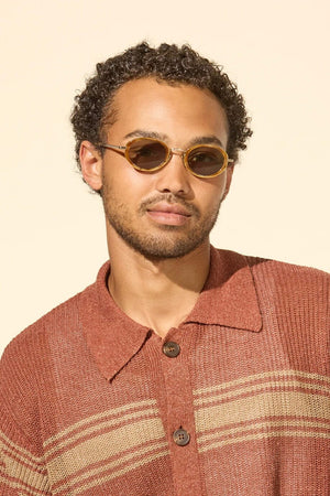 GARRETT LEIGHT Sunglasses "Morningside" Olive Gradient