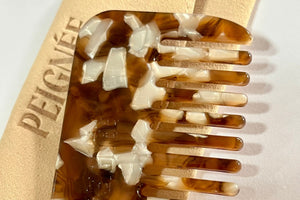 Peignée Paris Kamm  "VOYAGE" affogato