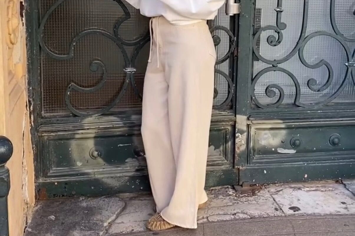 HAPPY HOUSE Le pantalon "OVERSIZE" sable