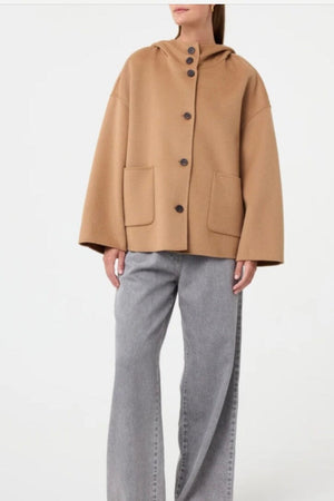 KNIT TED Herbstjacke "MAYKA" camel