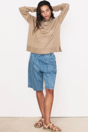 STELLA FOREST cotton blouse "ISOLDE" off-white