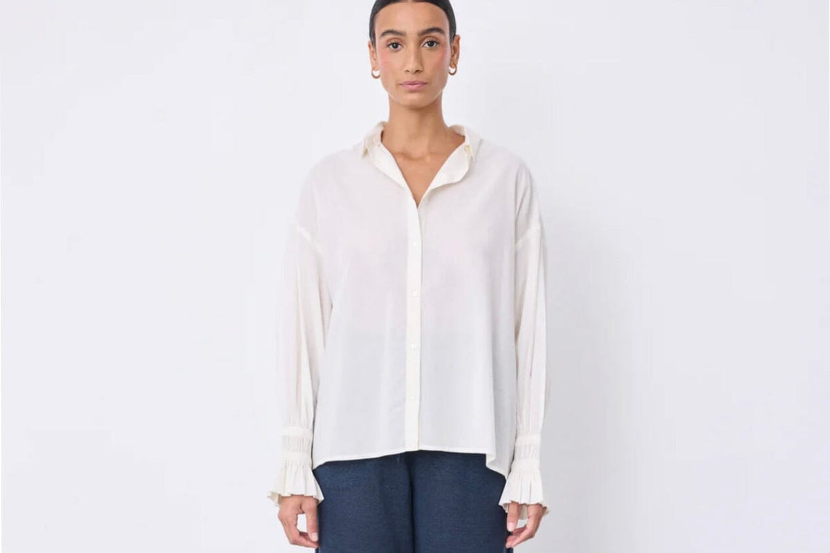 NOTSHY cashmere sweater "TINI" beige chiné