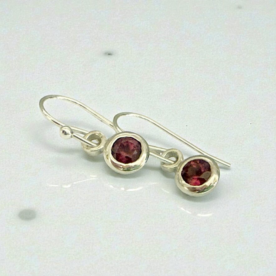 REJANE ROSENBERGER DESIGN Ohrring "Granat" framboise