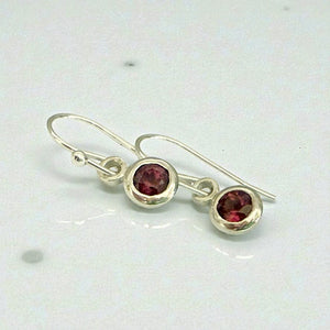 REJANE ROSENBERGER DESIGN Ohrring "Granat" framboise