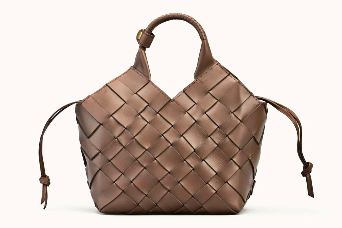 CALAJADE Ledershopper "MISU" MEDIUM - toffee