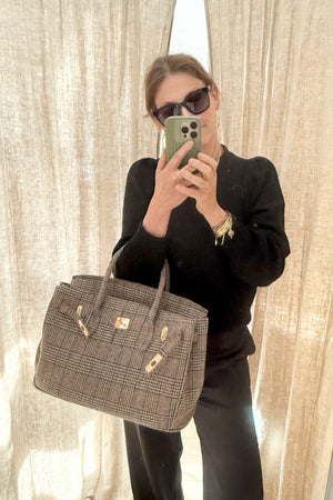 Choice by Réjane Rosenberger Cashmere Poncho light camel