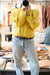 CLARAMONTE Baumwollbluse "Klaus" yellow
