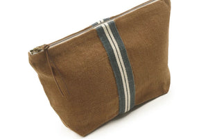 LEINEN toilet bag "JIL" cinnamon