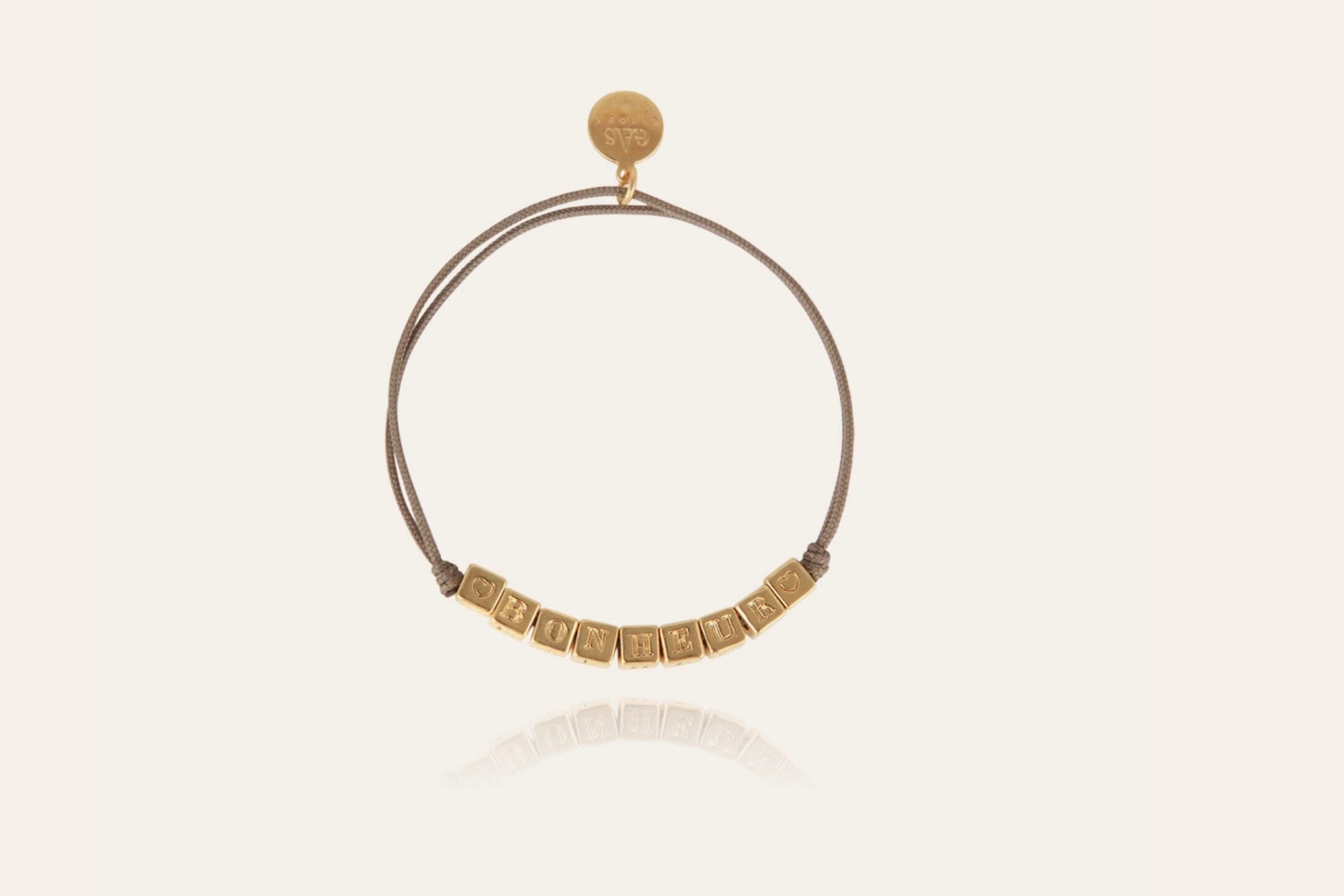 GAS BIJOUX "RIVAGE" bracelet gold plated