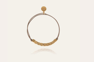 GAS BIJOUX "RIVAGE" bracelet gold plated