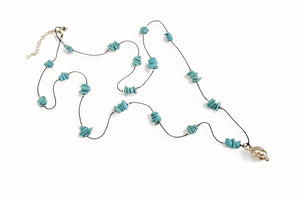 REJANE ROSENBERGER DESIGN Baumwollkette "TURQUOISE"