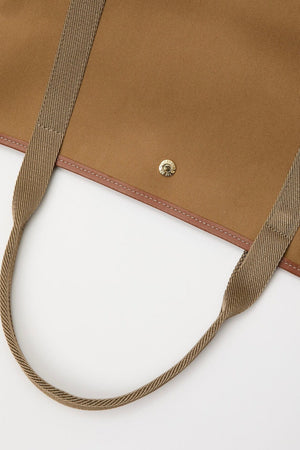 Cotton bag "Palais Royal" large camel stripe