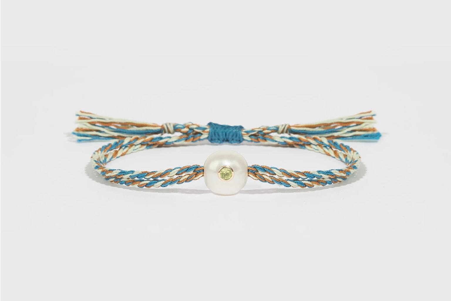 TAMARA TAICHMANN Baumwollarmband "Scarlett" blue