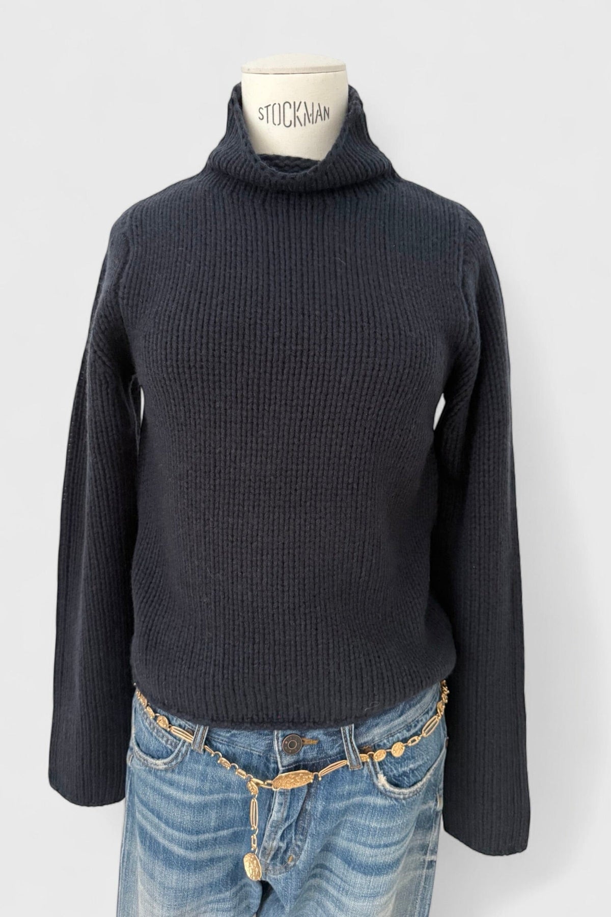 FFC Stehkragen Pullover  "14086" night blue