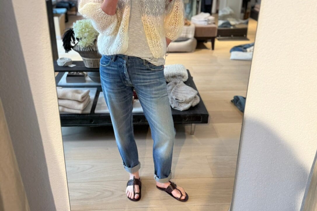 BORO Denim Cropped Jeans "SAPPORO" summer light