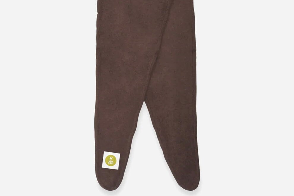 VON GOAT Cashmere Windboard uni expresso