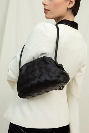 CALAJADE Ledertasche "AIMEE" schwarz