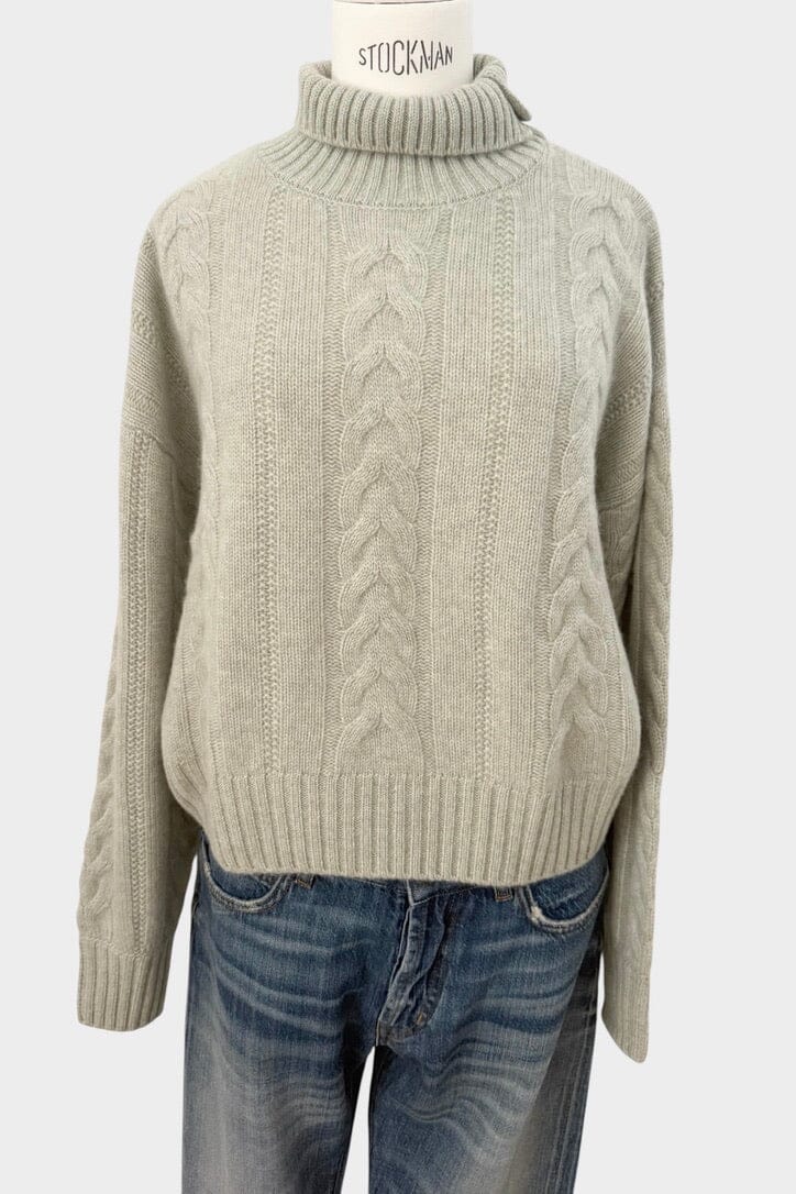 NOTSHY Rollkragen Pullover "GINA" almond chiné