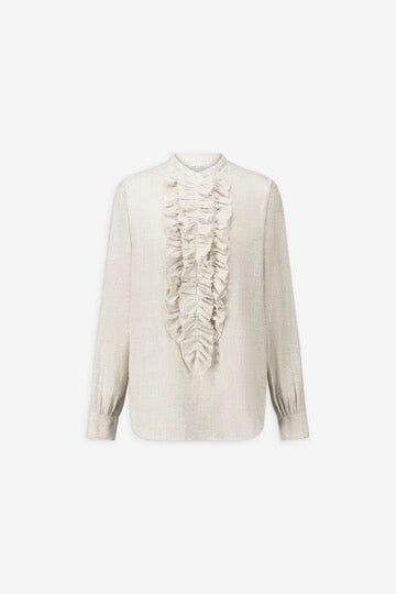 LAURENCE BRAS Baumwollbluse "CARITA" off-white