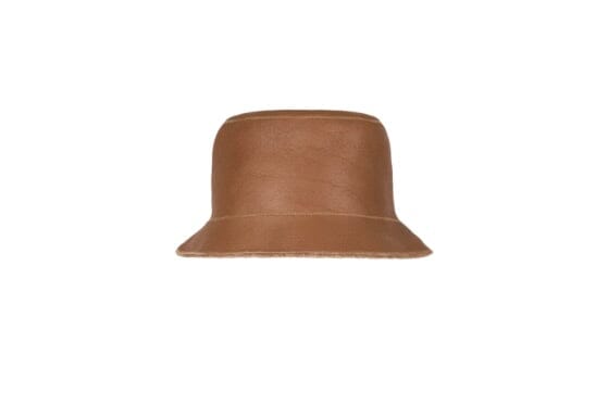 GUSHLOW AND COLE Shearling Bucket Hut
