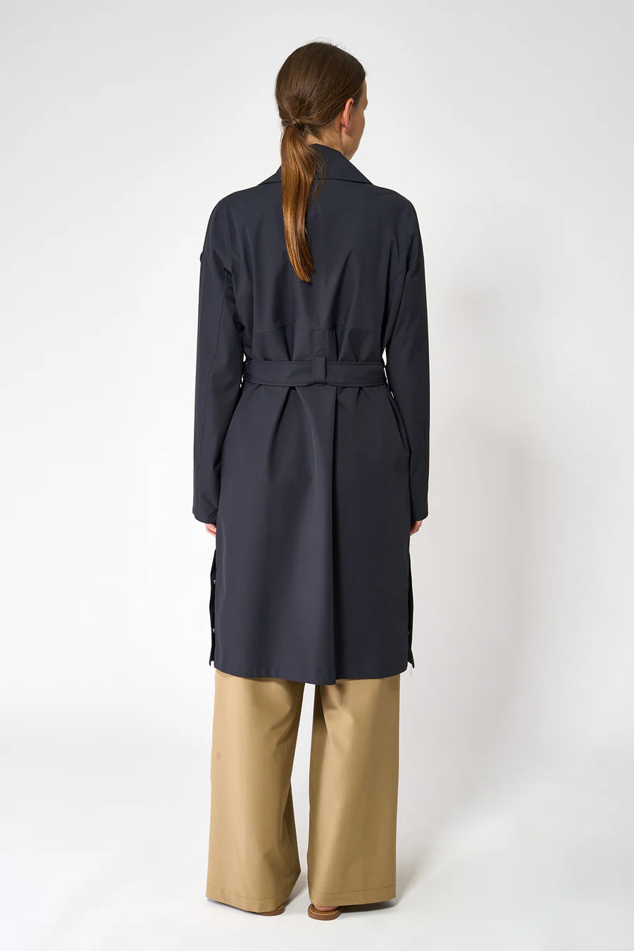 Tantä Regentrench Coat "TAGE" dark navy