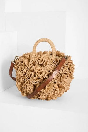 IBELIV Handtasche "CORAL" natural tea