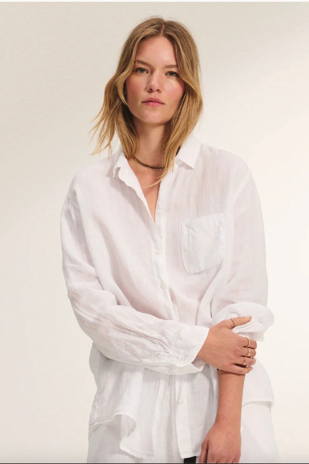 VELVET by Graham & Spencer Leinen Shirt "MULHOLLAND04"