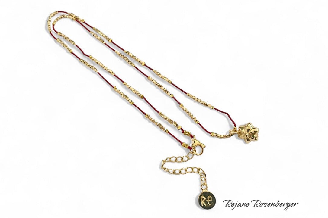 REJANE ROSENBERGER DESIGN Nugget Kette "Rana"