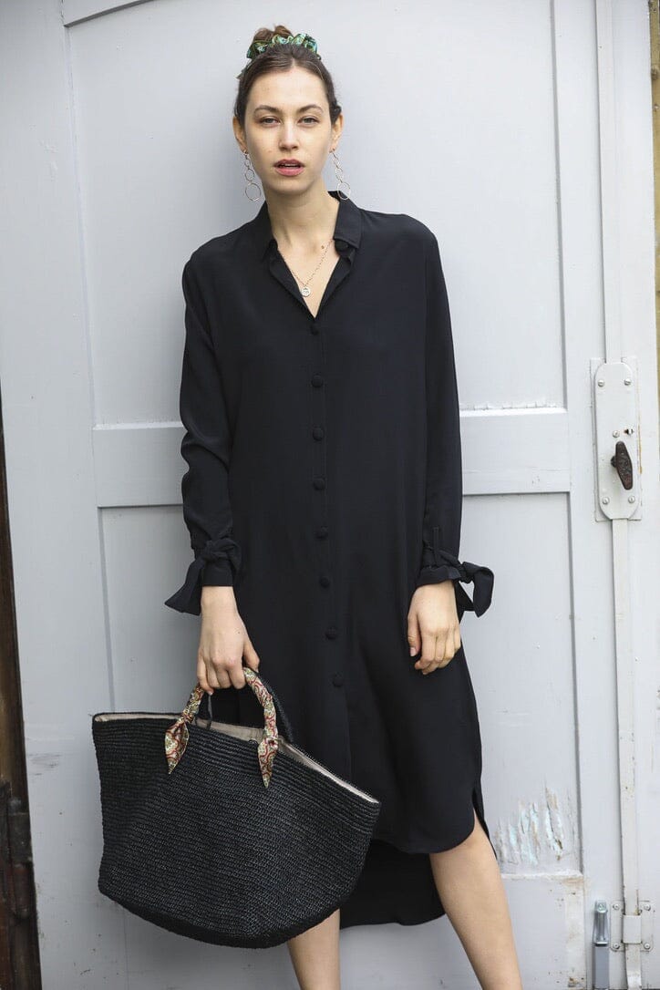 IBELIV "VANILLA" Strandkorb schwarz