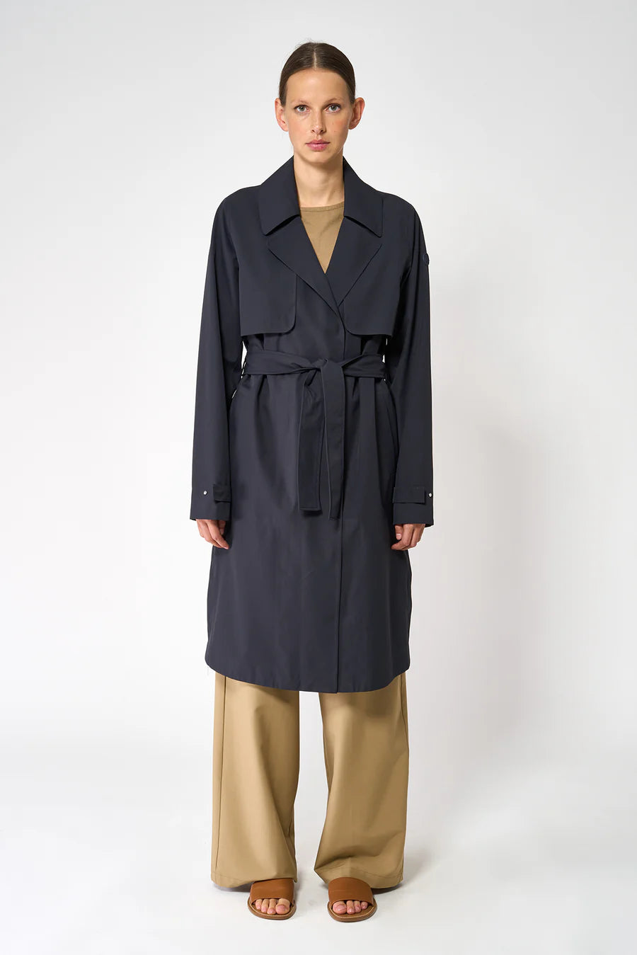 Tantä Regentrench Coat "TAGE" dark navy