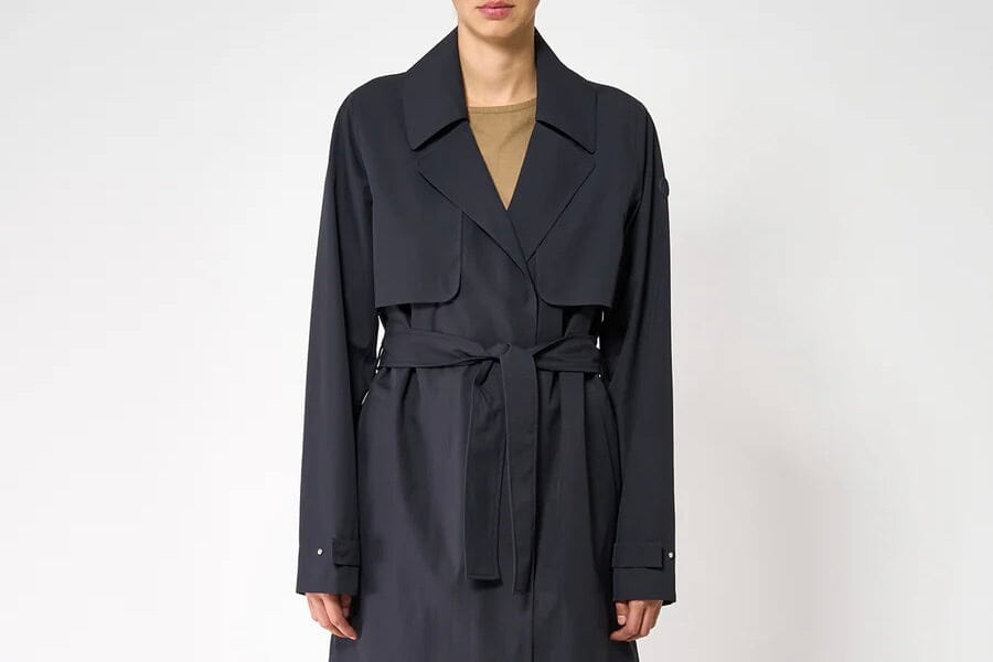 Tantä Regentrench Coat "TAGE" dark navy