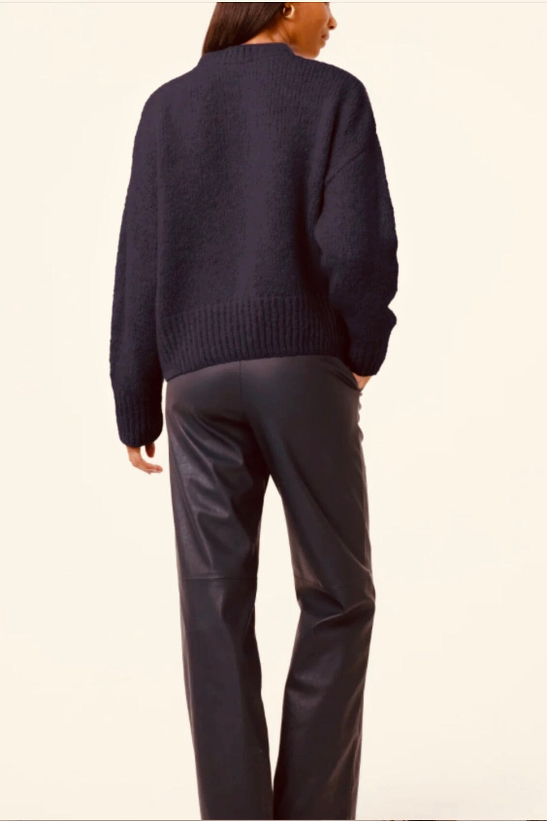 KNIT TED Kuschel Strickjacke "BILLY" midnight