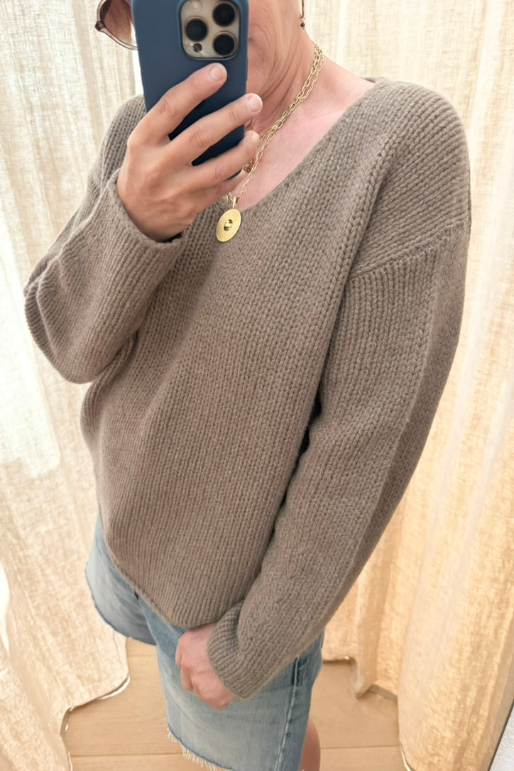 FFC pullover short sleeve "15028" camel
