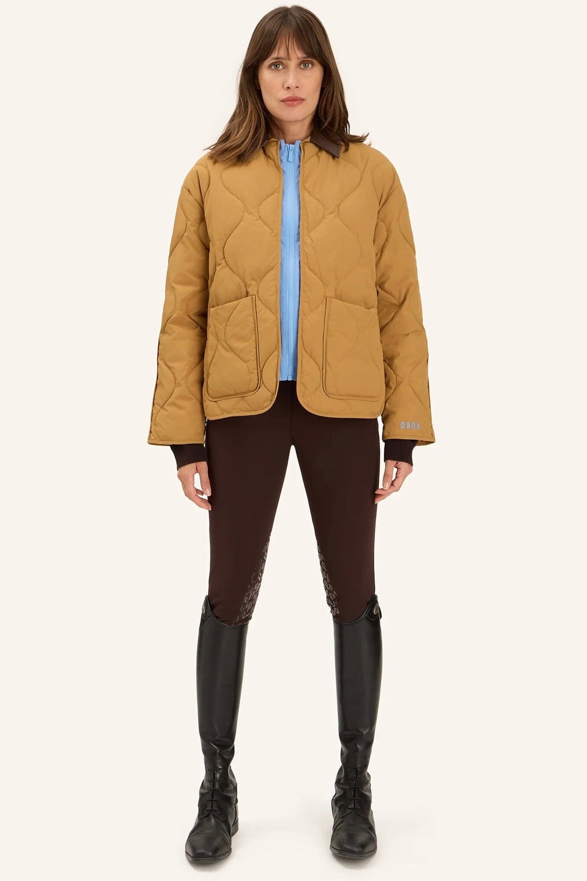 DADA Daunenjacke "Cashmir" ocre