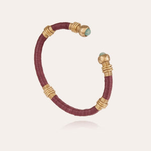 GAS BIJOUX "SARI" Raffia framboise