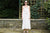 VELVET Leinenkleid "Arale‘ chalk