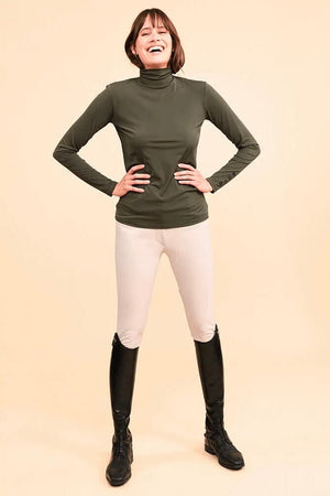 DADA Technical Langarm T-Shirt "CONSUL" vert oxyde