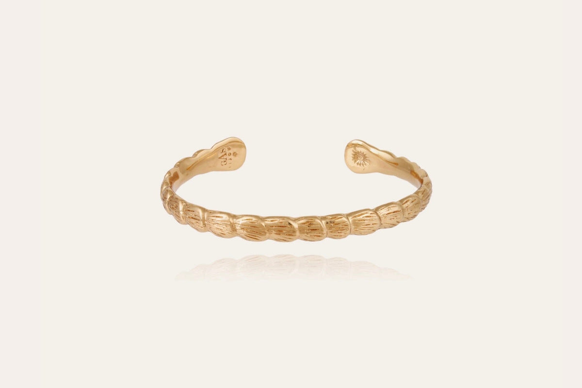 GAS BIJOUX "RIVAGE" bracelet gold plated